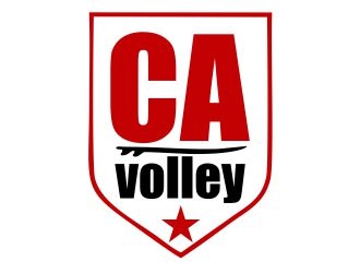 California Volleyball Club logo design by rizuki
