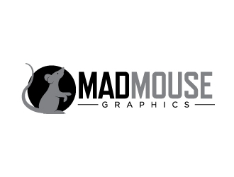 Mad Mouse Graphics logo design by Erasedink