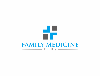 family medicine plus logo design by amsol