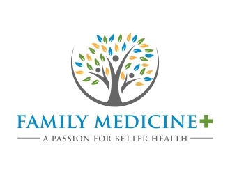 family medicine plus logo design by dibyo