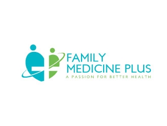 family medicine plus logo design by sanworks