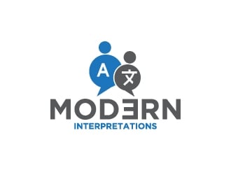 Modern logo design by Erasedink