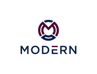 Modern logo design by amsol
