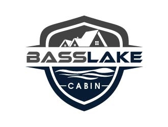 Bass Lake Cabins logo design by shravya