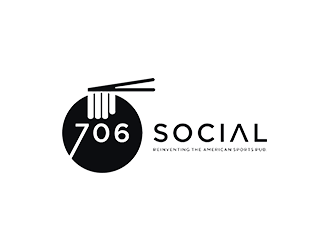 706 Social  logo design by kurnia