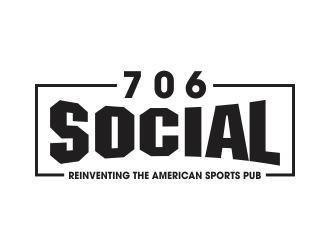 706 Social  logo design by rokenrol