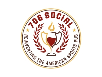 706 Social  logo design by adwebicon