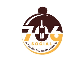 706 Social  logo design by adwebicon