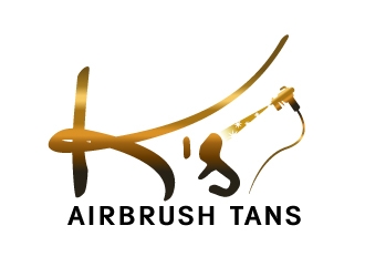 Ks Airbrush Tans logo design by 35mm