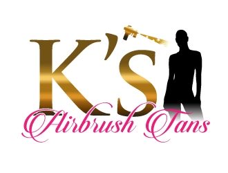 Ks Airbrush Tans logo design by 35mm