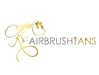 Ks Airbrush Tans logo design by Upoops