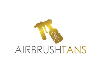 Ks Airbrush Tans logo design by Upoops
