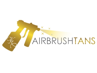 Ks Airbrush Tans logo design by Upoops