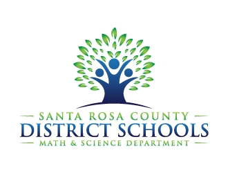 Santa Rosa County District Schools - Math & Science Department logo design by KJam