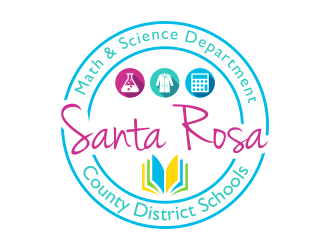 Santa Rosa County District Schools - Math & Science Department logo design by done