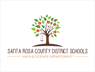 Santa Rosa County District Schools - Math & Science Department logo design by bunda_shaquilla