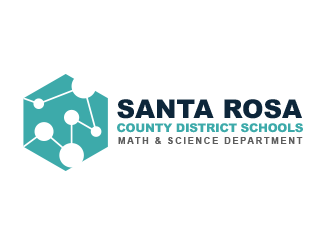 Santa Rosa County District Schools - Math & Science Department logo design by BeDesign