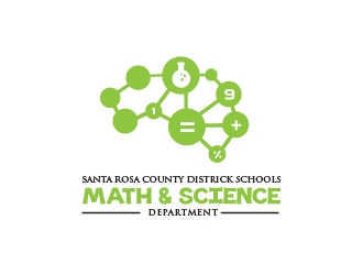 Santa Rosa County District Schools - Math & Science Department logo design by Cyds