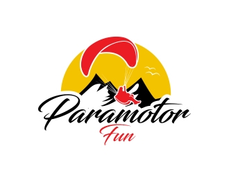 Paramotor Fun logo design by MarkindDesign