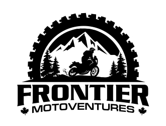 frontier motoventures logo design by ruki