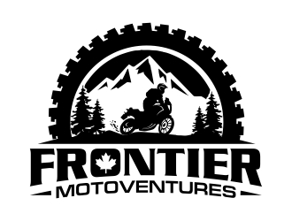 frontier motoventures logo design by ruki