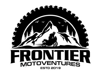 frontier motoventures logo design by DreamLogoDesign