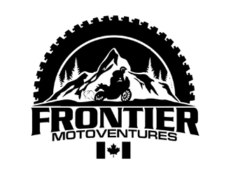 frontier motoventures logo design by DreamLogoDesign