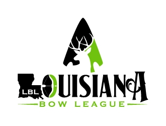 Louisiana Bow League  logo design by ElonStark