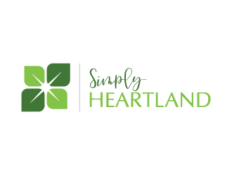 Simply Heartland logo design by pencilhand