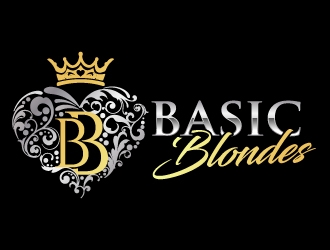 Basic Blondes  logo design by jaize