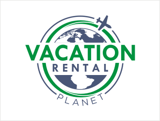 Vacation Rental Planet logo design by bunda_shaquilla
