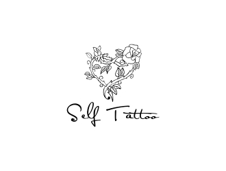 Self Tattoo logo design by N3V4