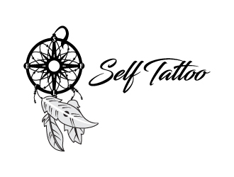 Self Tattoo logo design by twomindz