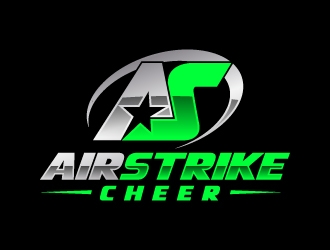 Airstrike Cheer logo design by jaize