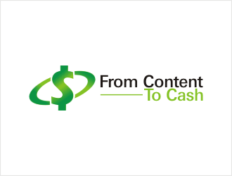 From Content To Cash logo design by bunda_shaquilla