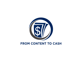 From Content To Cash logo design by Greenlight
