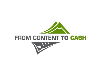 From Content To Cash logo design by sakarep