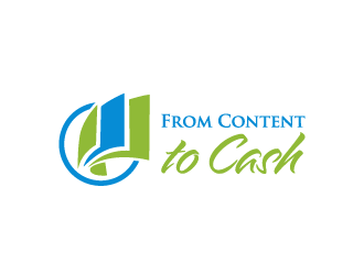 From Content To Cash logo design by pencilhand