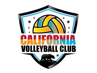 California Volleyball Club logo design by logoguy