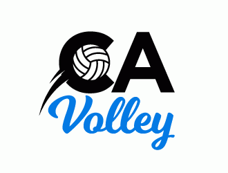 California Volleyball Club logo design by lestatic22
