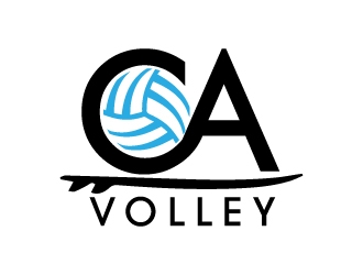 California Volleyball Club logo design by jaize