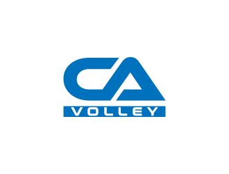 California Volleyball Club logo design by pencilhand
