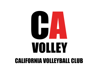 California Volleyball Club logo design by Greenlight