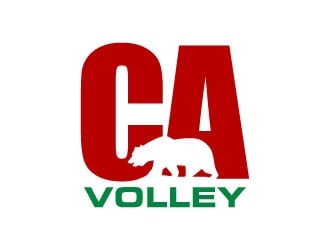California Volleyball Club logo design by daywalker