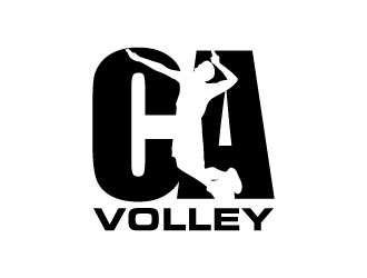 California Volleyball Club logo design by daywalker
