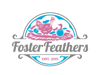 Foster Feathers logo design by Ultimatum