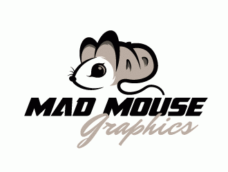 Mad Mouse Graphics logo design by lestatic22