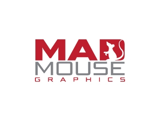 Mad Mouse Graphics logo design by Erasedink