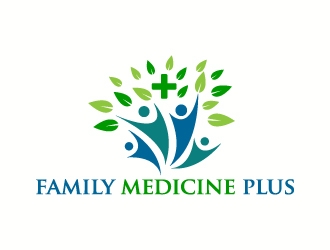 family medicine plus logo design by J0s3Ph