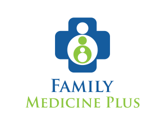 family medicine plus logo design by nandoxraf